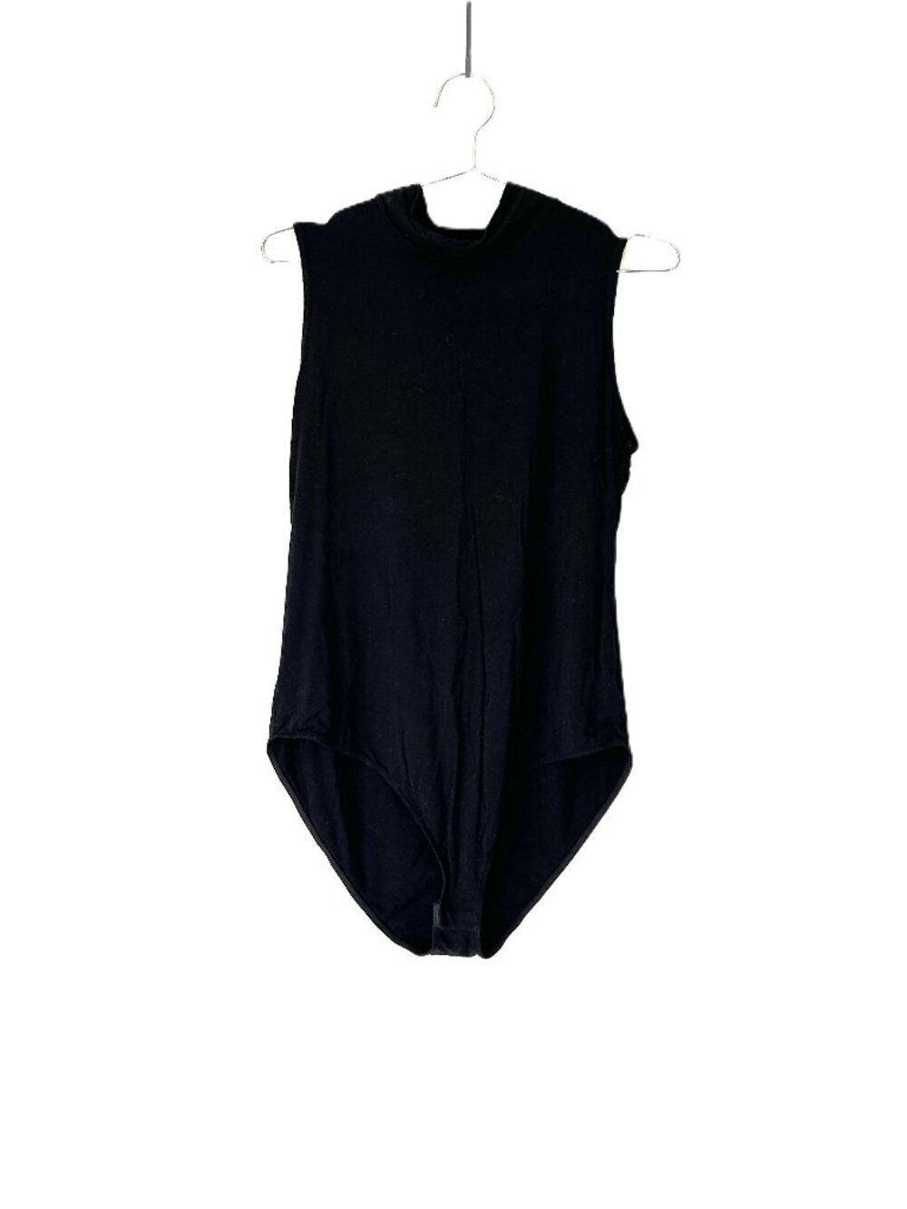 Mangopop Mock Neck Bodysuit Black XL